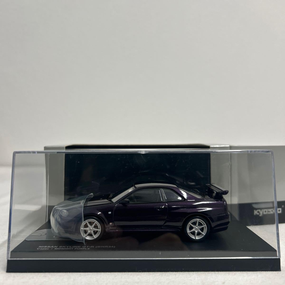 Amazon | 京商 1/43 日産スカイライン GT-R BNR34 V-spec Midnight